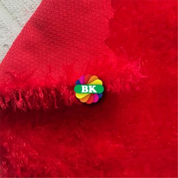 Bahan Rasfur Polyester (Kain Bulu)